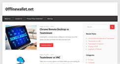 Desktop Screenshot of offlinewallet.net
